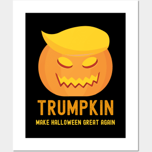 Trumpkin Make Halloween Great Again Posters and Art